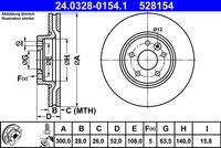 ATE 24032801541 Bremsscheibe