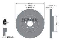 TEXTAR 92277205 Bremsscheibe