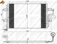 NRF 35733 Kondensator, Klimaanlage