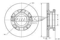 TOMEX Brakes TX7217 Bremsscheibe