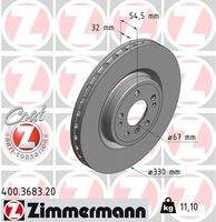 ZIMMERMANN 400368320 Bremsscheibe