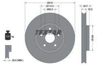 TEXTAR 92185603 Bremsscheibe