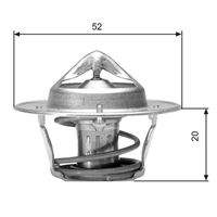 GATES TH04182G1 Thermostat, Kühlmittel