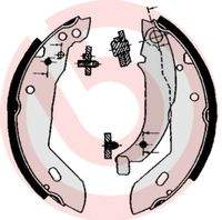 BREMBO S61512 Bremsbackensatz