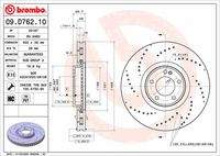 BREMBO 09D76210 Bremsscheibe