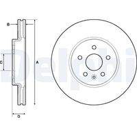 DELPHI BG4710C Bremsscheibe