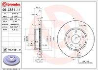 BREMBO 09C65111 Bremsscheibe