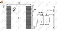 NRF 35741 Kondensator, Klimaanlage