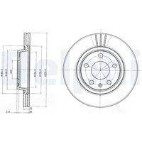 DELPHI BG3198 Bremsscheibe