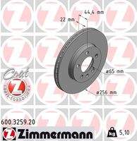 ZIMMERMANN 600325920 Bremsscheibe