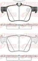 REMSA 151610 Bremsbelagsatz, Scheibenbremse