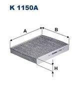 FILTRON K1150A Filter, Innenraumluft