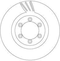 TRW DF6881 Bremsscheibe