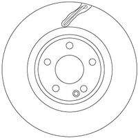 TRW DF6867 Bremsscheibe