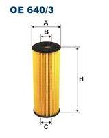 FILTRON OE640/3 Ölfilter