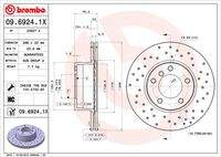 BREMBO 0969241X Bremsscheibe