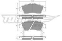 TOMEX Brakes TX1265 Bremsbelagsatz, Scheibenbremse