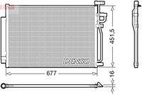 DENSO DCN20040 Kondensator, Klimaanlage