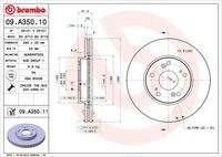 BREMBO 09A35011 Bremsscheibe
