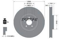TEXTAR 92238205 Bremsscheibe
