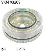 SKF VKM93209 Riemenscheibe, Kurbelwelle