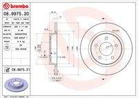 BREMBO 08997521 Bremsscheibe