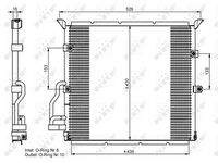 NRF 35586 Kondensator, Klimaanlage