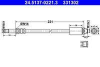 ATE 24513702213 Bremsschlauch