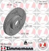 ZIMMERMANN 150344755 Bremsscheibe