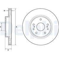 DELPHI BG4764C Bremsscheibe