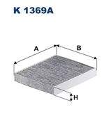 FILTRON K1369A Filter, Innenraumluft