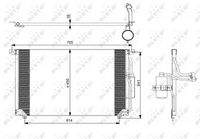NRF 35184 Kondensator, Klimaanlage