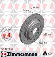 ZIMMERMANN 150127852 Bremsscheibe