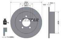TEXTAR 92347403 Bremsscheibe