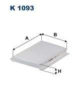 FILTRON K1093 Filter, Innenraumluft