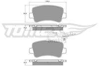 TOMEX Brakes TX1648 Bremsbelagsatz, Scheibenbremse