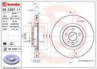 BREMBO 09C20711 Bremsscheibe