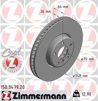 ZIMMERMANN 150347920 Bremsscheibe