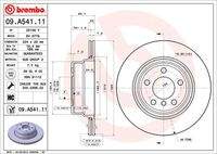 BREMBO 09A54111 Bremsscheibe