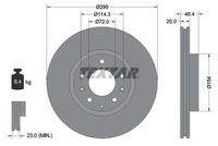 TEXTAR 92180703 Bremsscheibe