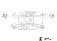 FEBI BILSTEIN 182596 Lenker, Radaufhängung