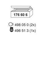 ERNST 176606 Montagesatz, Schalldämpfer