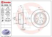 BREMBO 08555910 Bremsscheibe