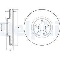 DELPHI BG9174C Bremsscheibe