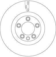 TRW DF6772S Bremsscheibe