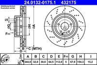 ATE 24013201751 Bremsscheibe