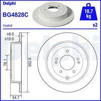 DELPHI BG4828C Bremsscheibe