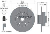 TEXTAR 92153703 Bremsscheibe