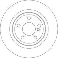 TRW DF6634 Bremsscheibe