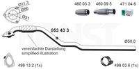 ERNST 053433 Abgasrohr